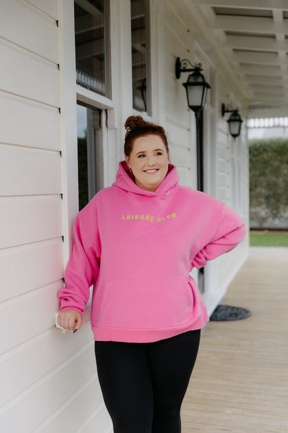 Pink hoodie clearance