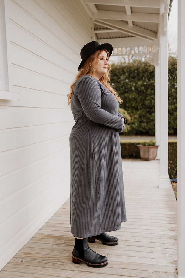 Kenzie Dress - Grey