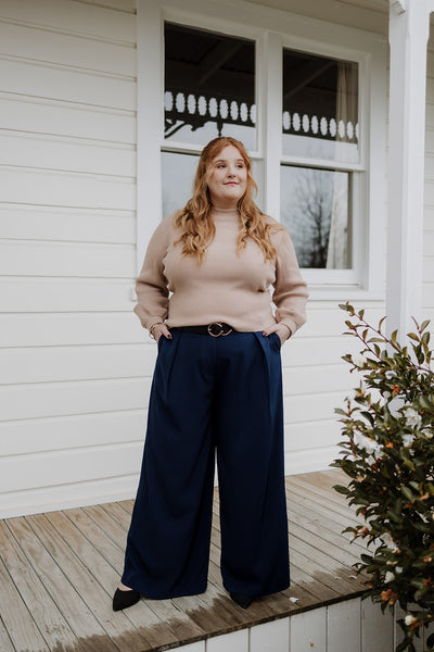 Rosa Pants - Navy