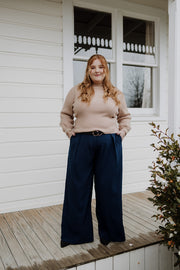 Rosa Pants - Navy