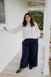 Rosa Pants - Navy