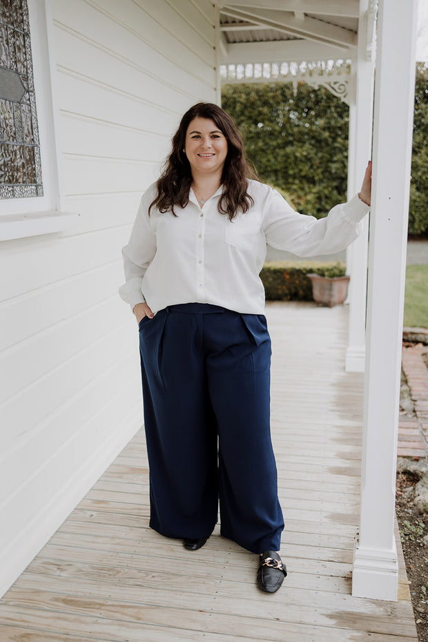 Rosa Pants - Navy