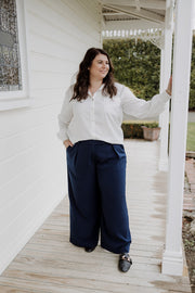 Rosa Pants - Navy