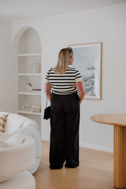 Baz Pants - Black/Black Heart