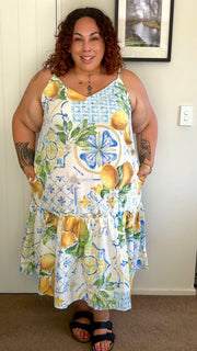 Arthur Dress - Lemons