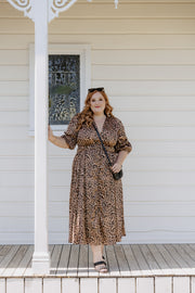 Mila Dress - Leopard