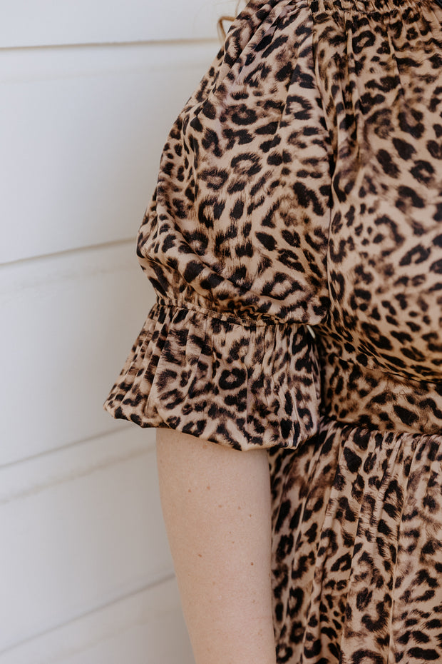 Mila Dress - Leopard