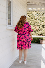 Peachy Dress - Kaille Floral