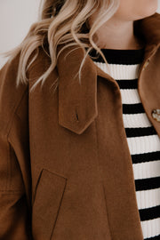 High Neck Cape - Teddy