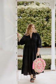 Paisley Dress - Black
