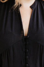 Paisley Dress - Black