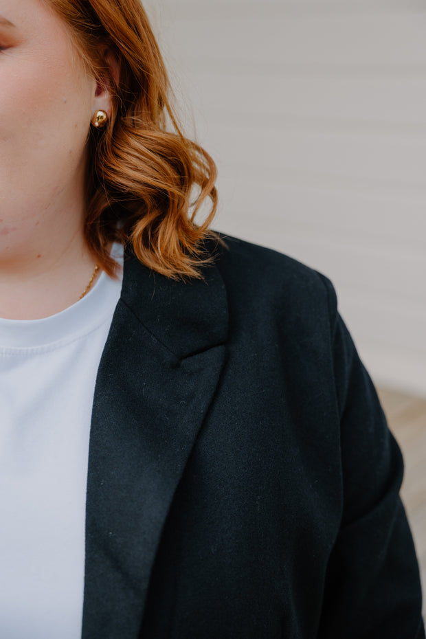 Blazer Coat - Navy