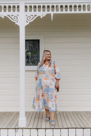 Quince Dress - Farm Print