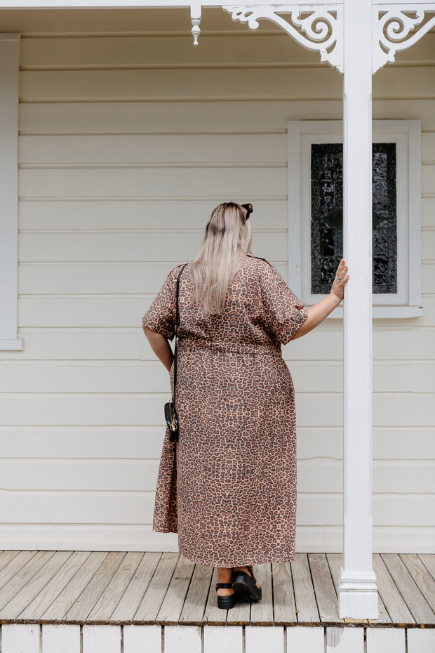 Sam Dress - Leopard