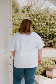 Oversized Tee - White