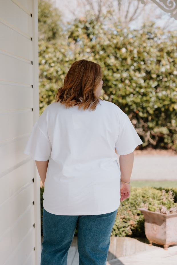 Oversized Tee - White