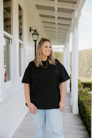 Oversized Tee - Black