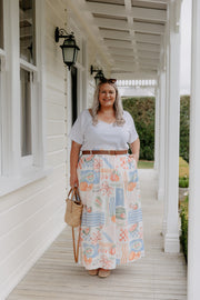 Scarlett Skirt - Farm Print