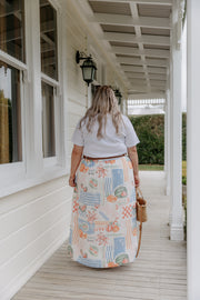 Scarlett Skirt - Farm Print