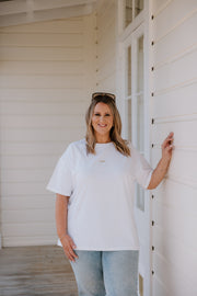 Oversized Tee - White