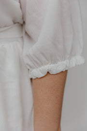Theo Dress - White