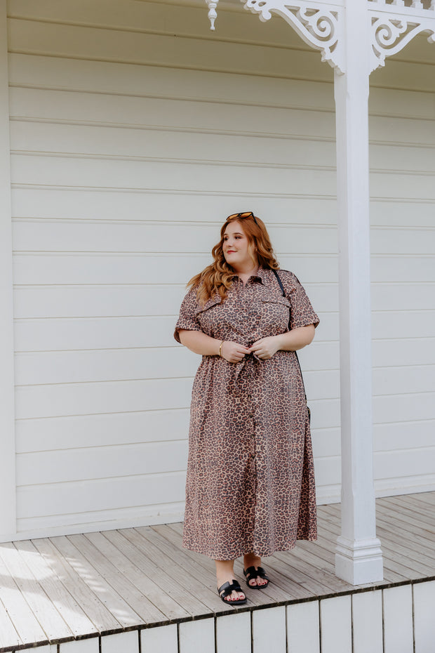 Sam Dress - Leopard