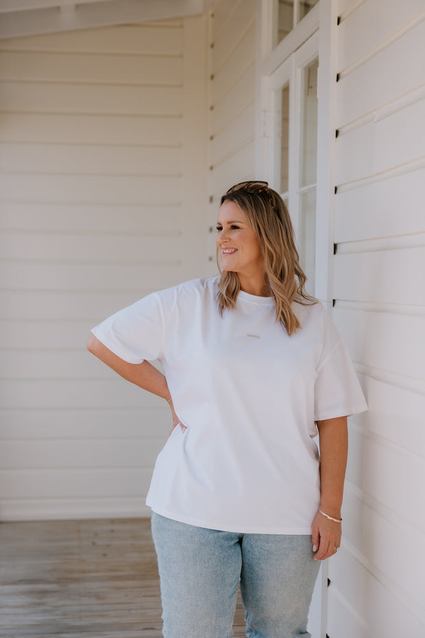 Oversized Tee - White