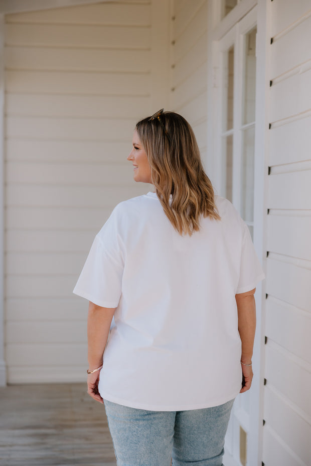 Oversized Tee - White