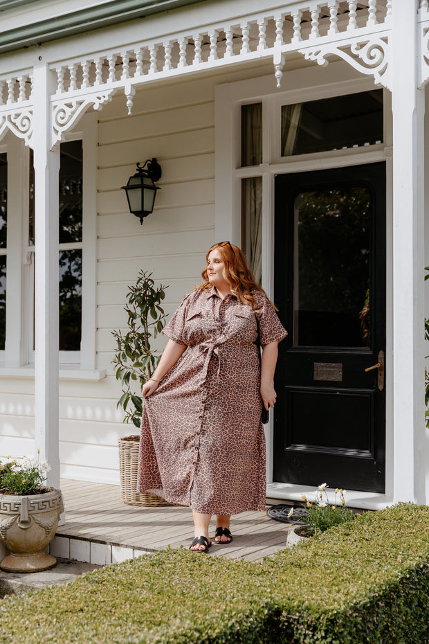 Sam Dress - Leopard