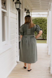 Jewel Dress - Khaki