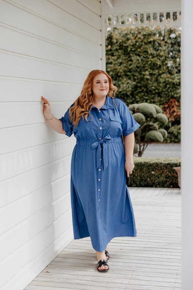 Sam Dress - Chambray
