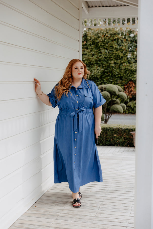 Sam Dress - Chambray