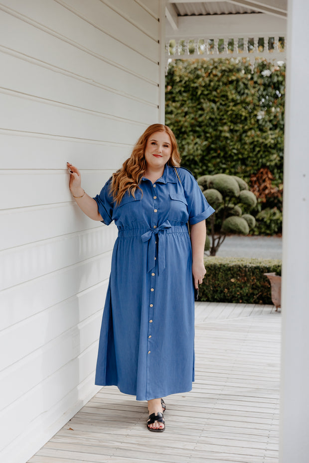 Sam Dress - Chambray