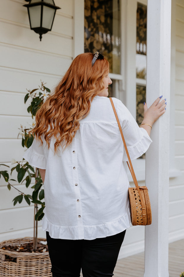 Odette Blouse - White