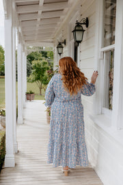 Albie Dress - Blue Floral