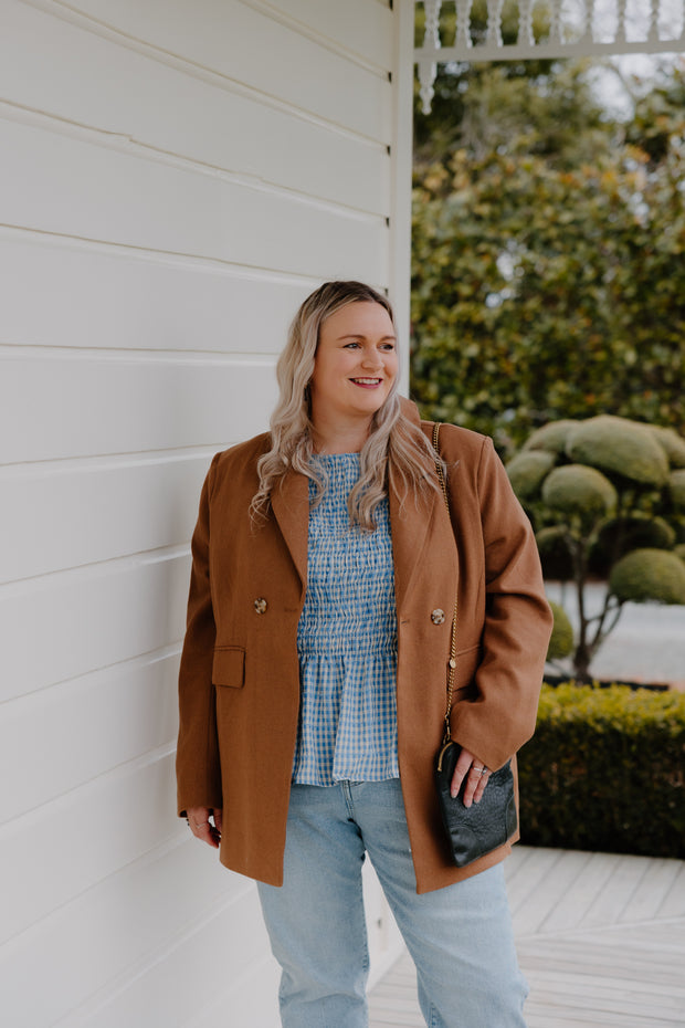 Blazer Coat - Teddy