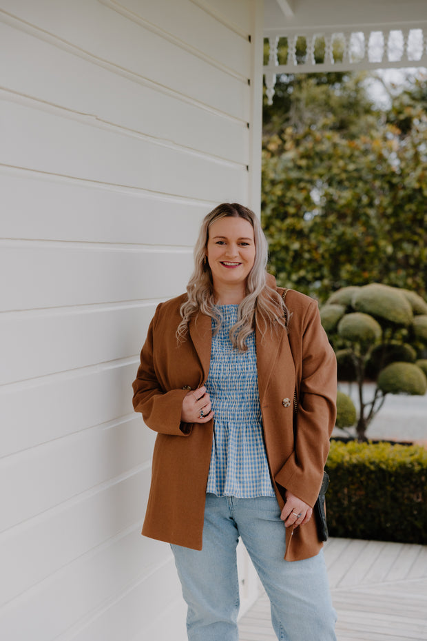 Blazer Coat - Teddy