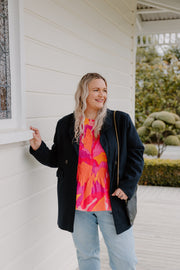 Blazer Coat - Navy