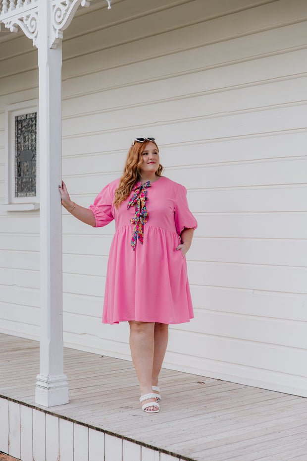 Beau Dress - Pink/Floral