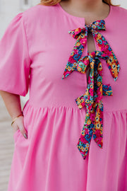 Beau Dress - Pink/Floral