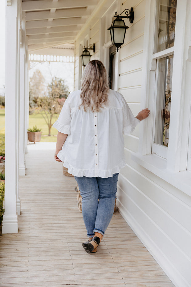 Odette Blouse - White