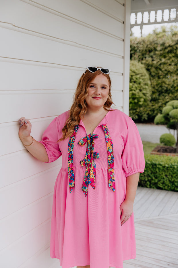 Beau Dress - Pink/Floral