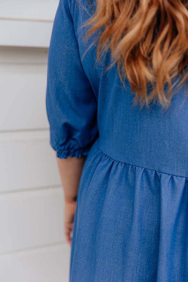 Asher Dress - Chambray