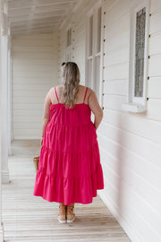 Hux Dress - Hot Pink