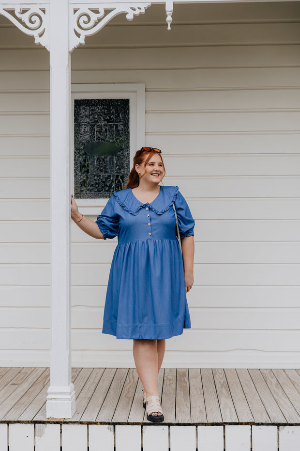 Asher Dress - Chambray