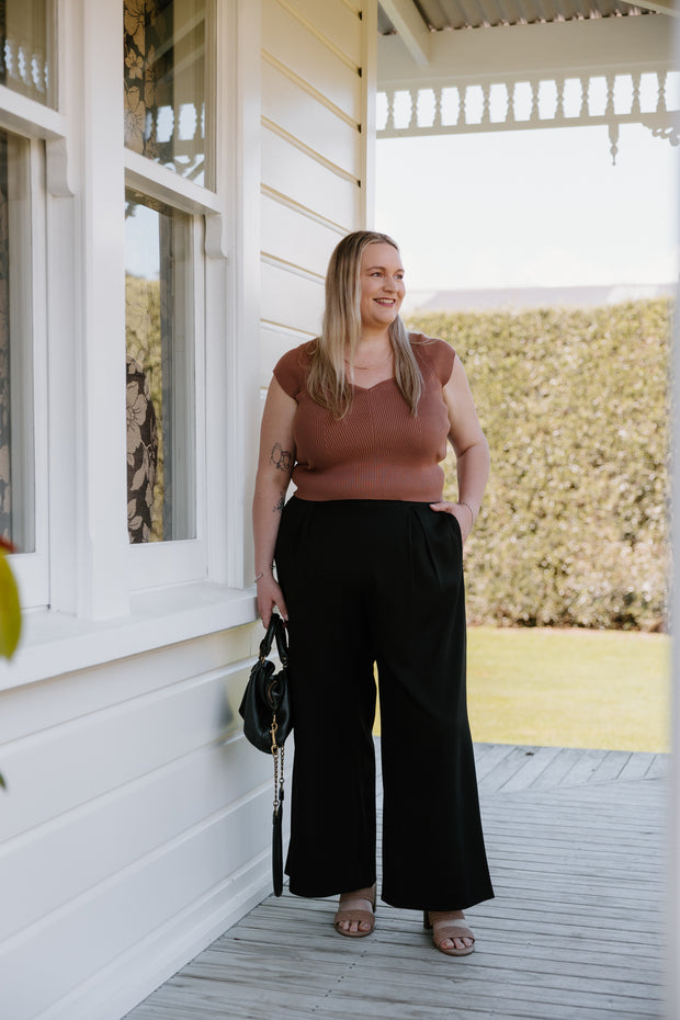 Olive Pants - Black