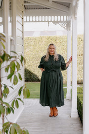 Jewel Dress - Khaki