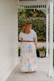 Scarlett Skirt - Farm Print