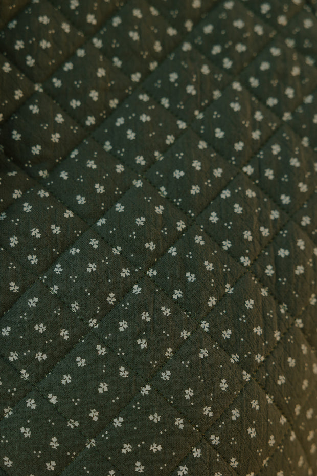 Quilted Jacket - Khaki Quilted