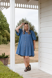 Jimmy Dress - Chambray